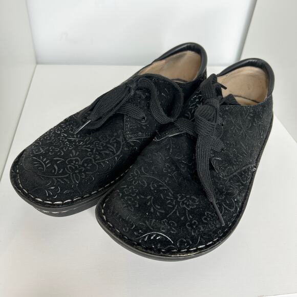 ALEGRIA Oxford Shoes Womens Size 37 Comfort Orthopedic Arch Support Professional - Picture 2 of 9